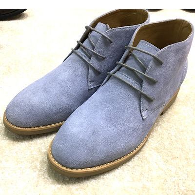 Fashion Men Leather Boot for Men , TPR Ankle Boot Any Logo / Any Design