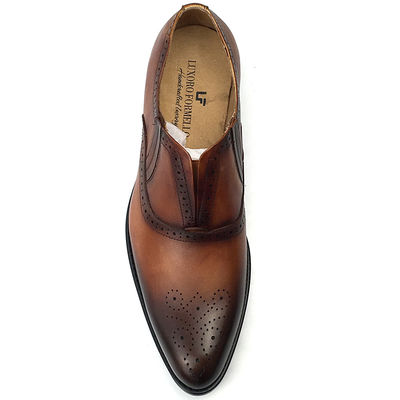 Italy Handmade Leather Men Formal Dress Shoes Oxford Office Shoes