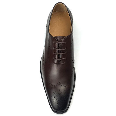Hand Colored Calf Leather Men Formal Dress Shoes Elgant Style