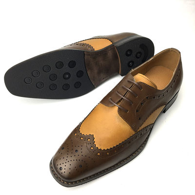Long History Classical Design Customized Men Leather Wedding Shoes