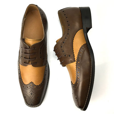 Long History Classical Design Customized Men Leather Wedding Shoes