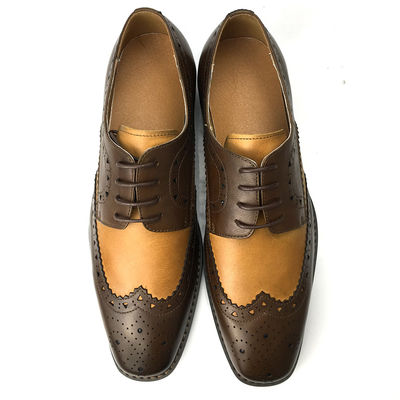 Long History Classical Design Customized Men Leather Wedding Shoes