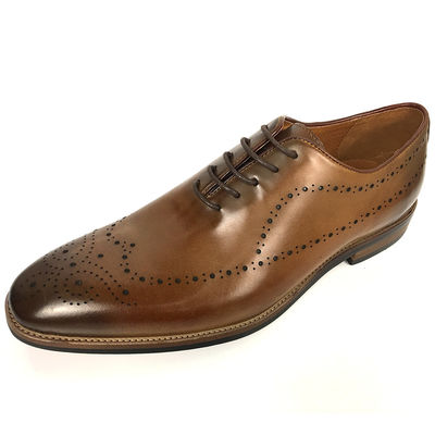 England Style Fashion Men Office Formal Leather Brogue Shoes With Big Size