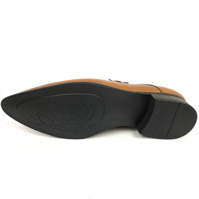 Oxford Business Office Dress Men Formal Dress Shoes , Monk Strap Shoes