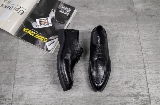 Black Slip on Round Toe Men Formal Dress Shoes Spring / Autumn Comfortable