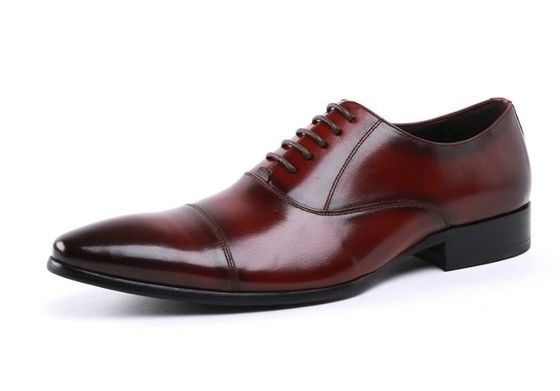 Oxford Army Ceremonial Red Leather Military Officer Men Shoes 39-45# Size