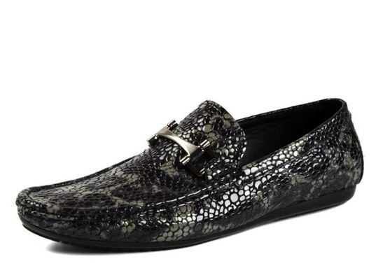 Alligator Genuine Leather Men Casual Loafers Outdoor Mens PU Loafer Shoes