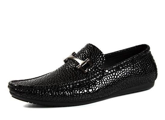 Alligator Genuine Leather Men Casual Loafers Outdoor Mens PU Loafer Shoes