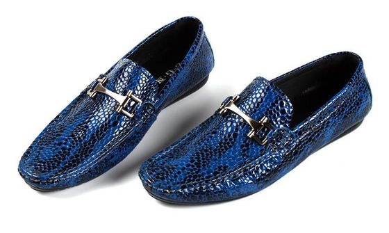 Alligator Genuine Leather Men Casual Loafers Outdoor Mens PU Loafer Shoes
