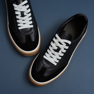 Men Casual Suede Sneakers Leather Low Top Shoes Fashion Lifestyle Footwear Supplier