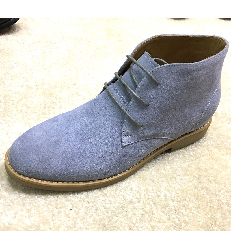 Fashion Men Leather Boot for Men , TPR Ankle Boot Any Logo / Any Design
