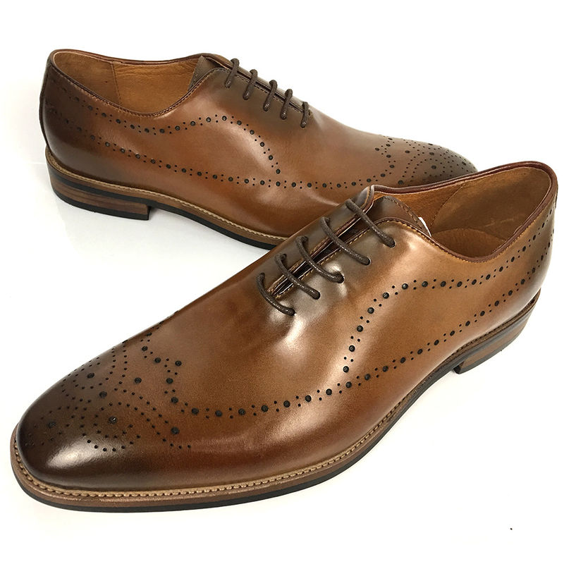 England Style Fashion Men Office Formal Leather Brogue Shoes With Big Size